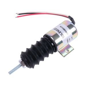 12V Aftermarket Trombetta P610-B1V12 Pull Solenoid With Springs for Engine Excavator Loader Bulldozer Tractor