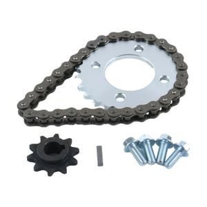 420 Chain Sprocket 25 Tooth 32 Link Kit for Coleman KT196 CK196 Go Kart Predator 196cc 212cc 6.5hp Engine