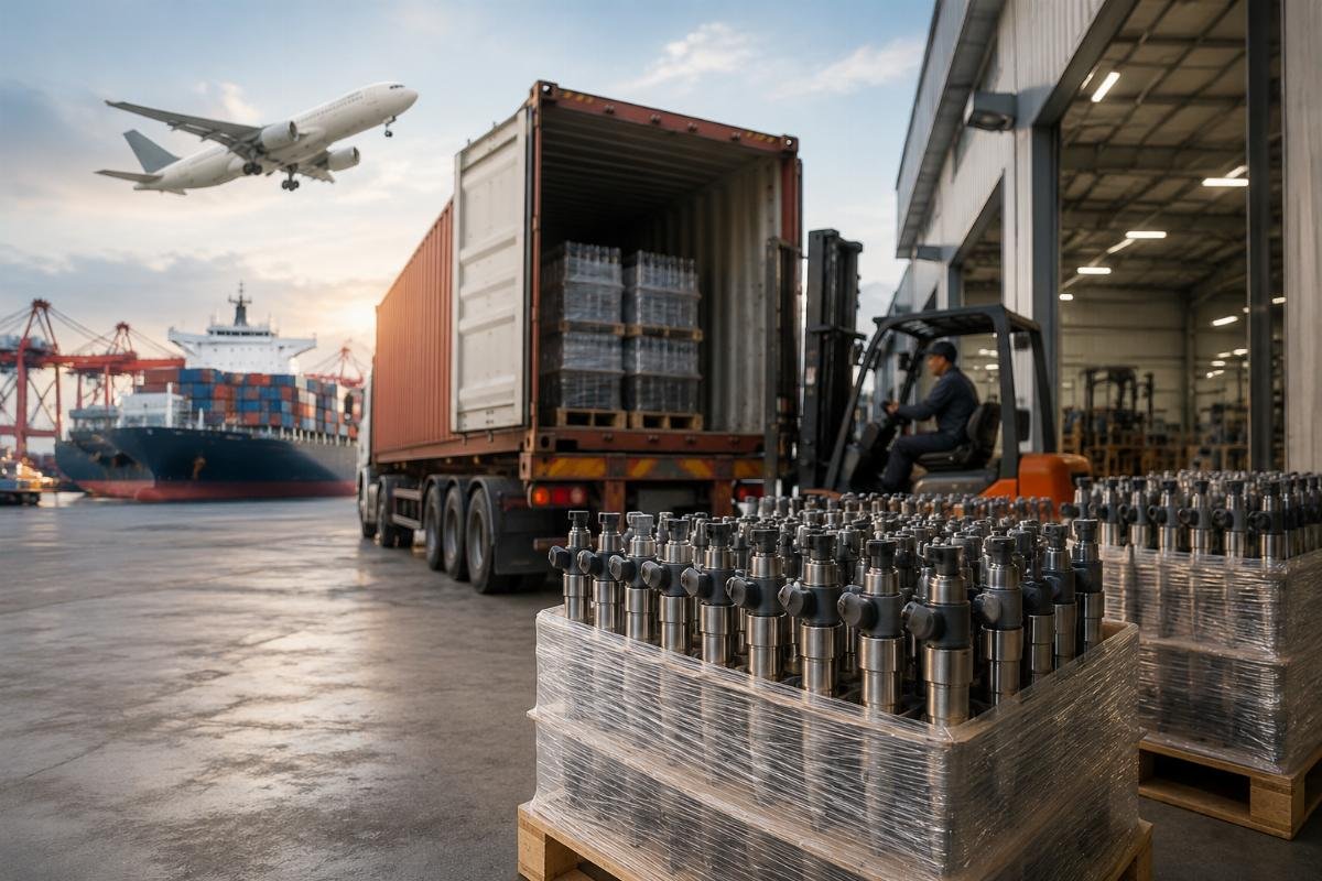 Global logistics network for injector shipments