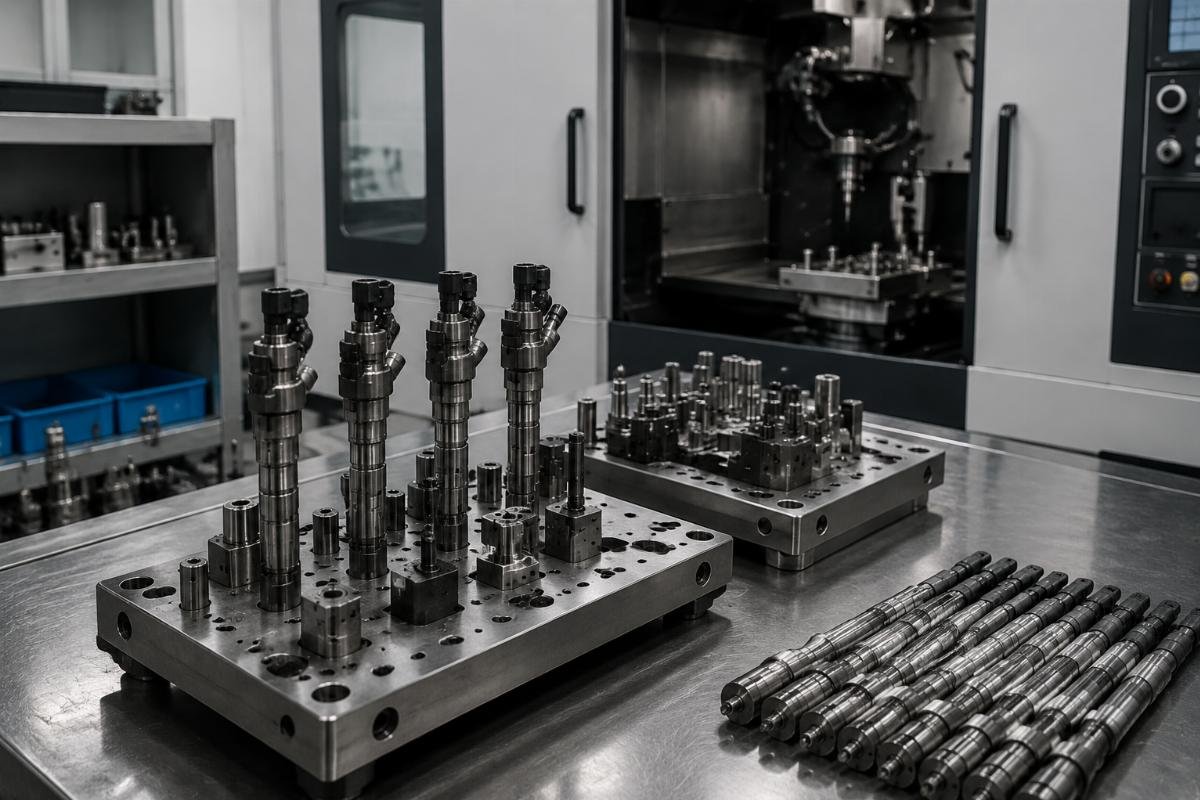 China supplier OEM customization enabling 500-unit MOQs Customized tooling for low-MOQ Euro 6 injector production