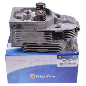 Complete Cylinder Head with Valves 04231661 for Deutz Engine BF4L913 BF6L912 F3L913 F4L913 F6L912 F3L912 F4L912