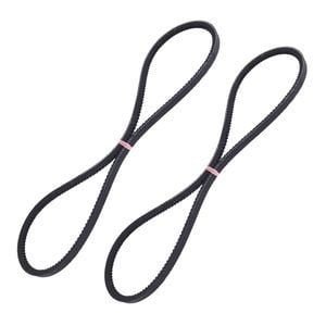 2 Pieces Drive Belt 607400 603907 for Hustler Mower Raptor Limited SD SDX