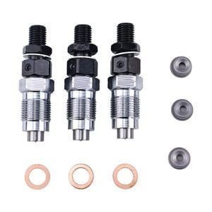 3Pcs Fuel Injector 16001-53904 for Kubota D722 D782 D902 Z402 Z482 Z602 Engine