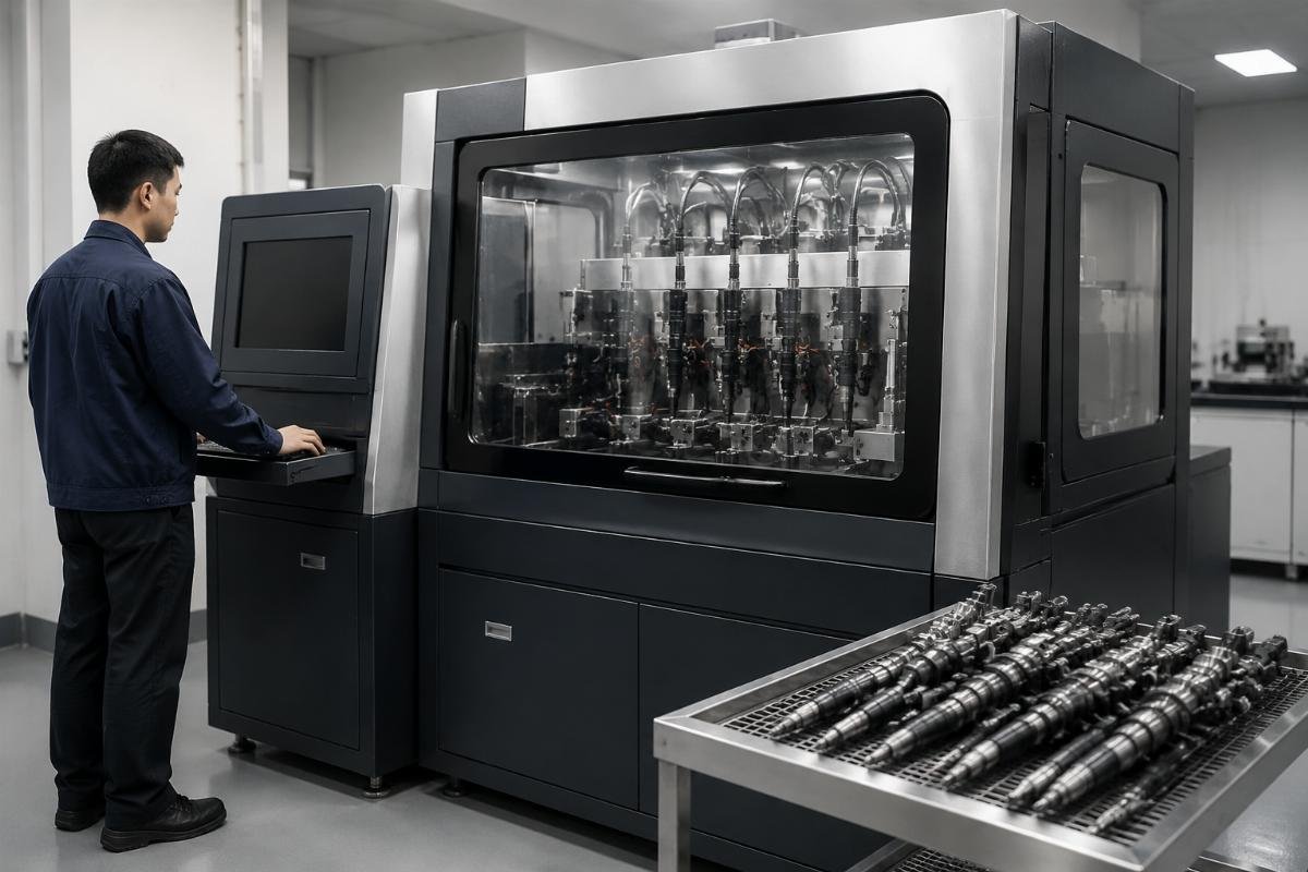 Multi-brand injector test bench