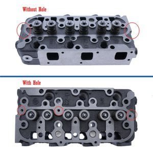 Complete Cylinder Head with Full Gasket Kit for Kubota Engine D1105 Tractor B2100D B2400HSE B2620HSD B7500D