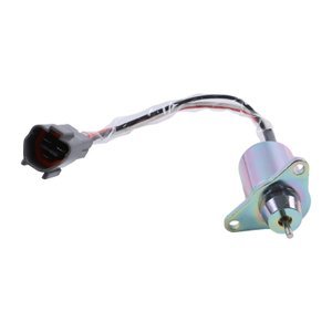 12V Fuel Shutdown Shut Off Solenoid 119233-77932 for Yanmar Engine 3TNE84 3TNE88 4TNE84 3TNV70 3TNV76 3TNV80 3TNV82A 3TNV84 3TNV88 4TNV88