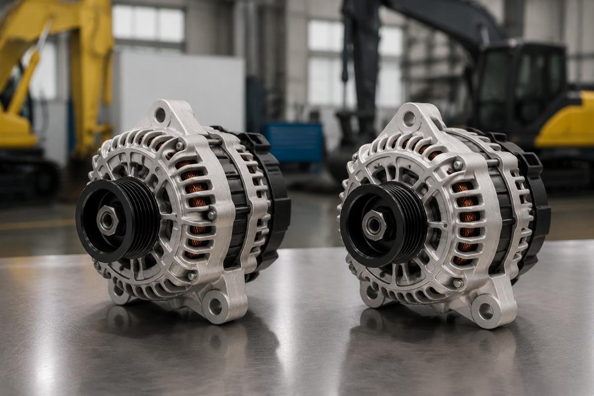 How to Source Reliable 12V/24V Excavator Alternators from China Suppliers for CAT Komatsu Volvo