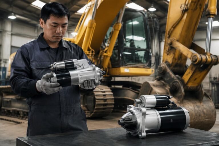 How to Source 12V/24V Excavator Starter Motors From Reliable China Suppliers