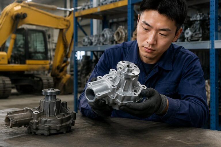How to Source Reliable Excavator Water Pumps from China for Kubota CAT Komatsu