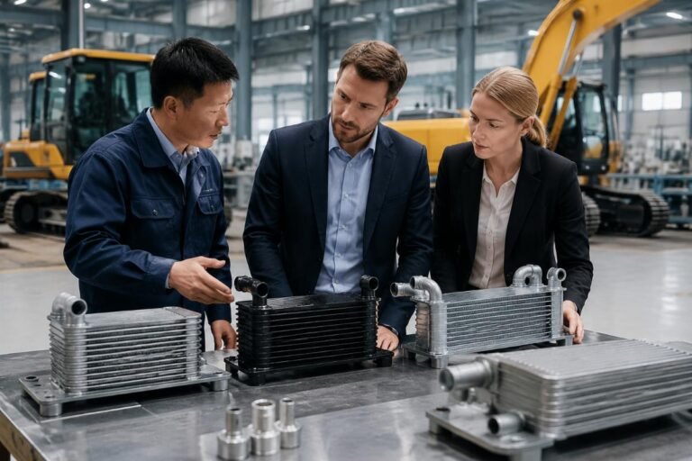 How to Source Reliable Excavator Engine Oil Cooler OEM Replacement Parts from Suppliers
